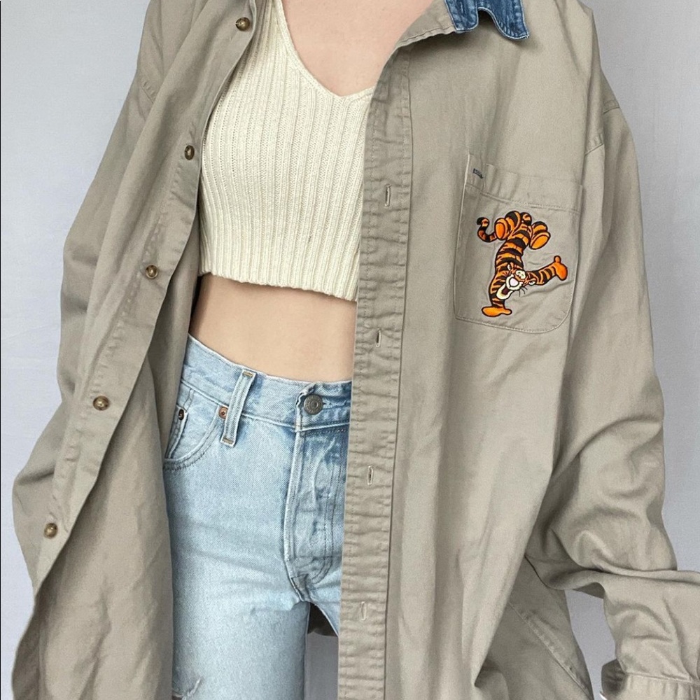 Disney button up